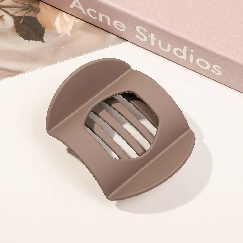 Новые большие и маленькие размеры заколки для волос из поликарбоната для женщин, нескользящие аксессуары для волос, винтажные заколки в форме утиного когтя, заколки для девочек