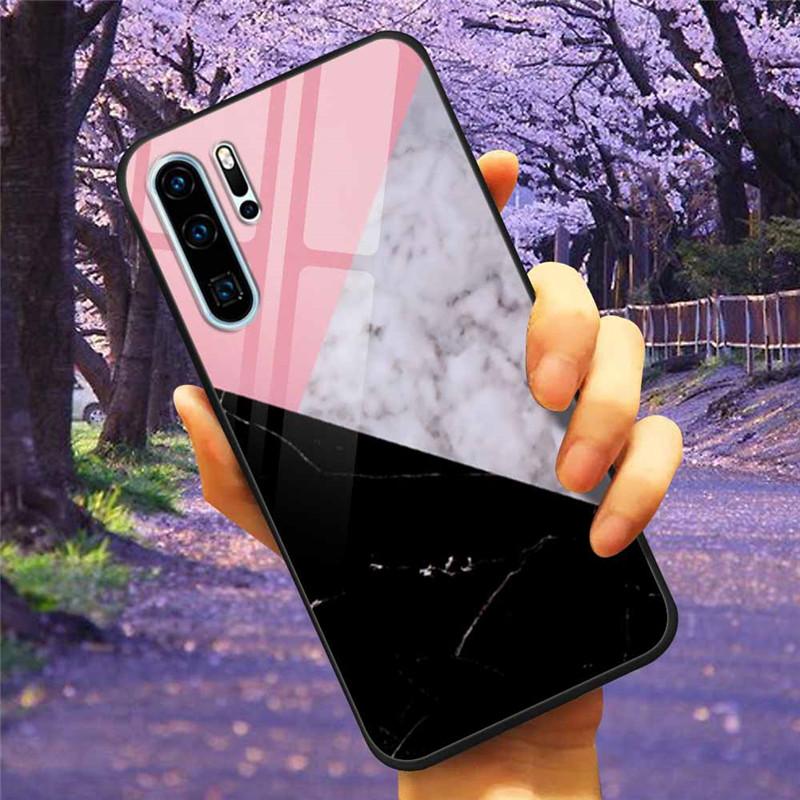 Чехол для телефона Huawei P30 Pro Lite Чехол Закаленное стекло Космический Волк Лев Funda для HUAWEI P30 Lite Роскошные чехлы P30Pro P 30 Кошка