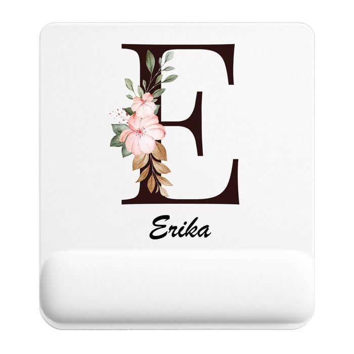 Tapis de souris Erika Lettre Fleur