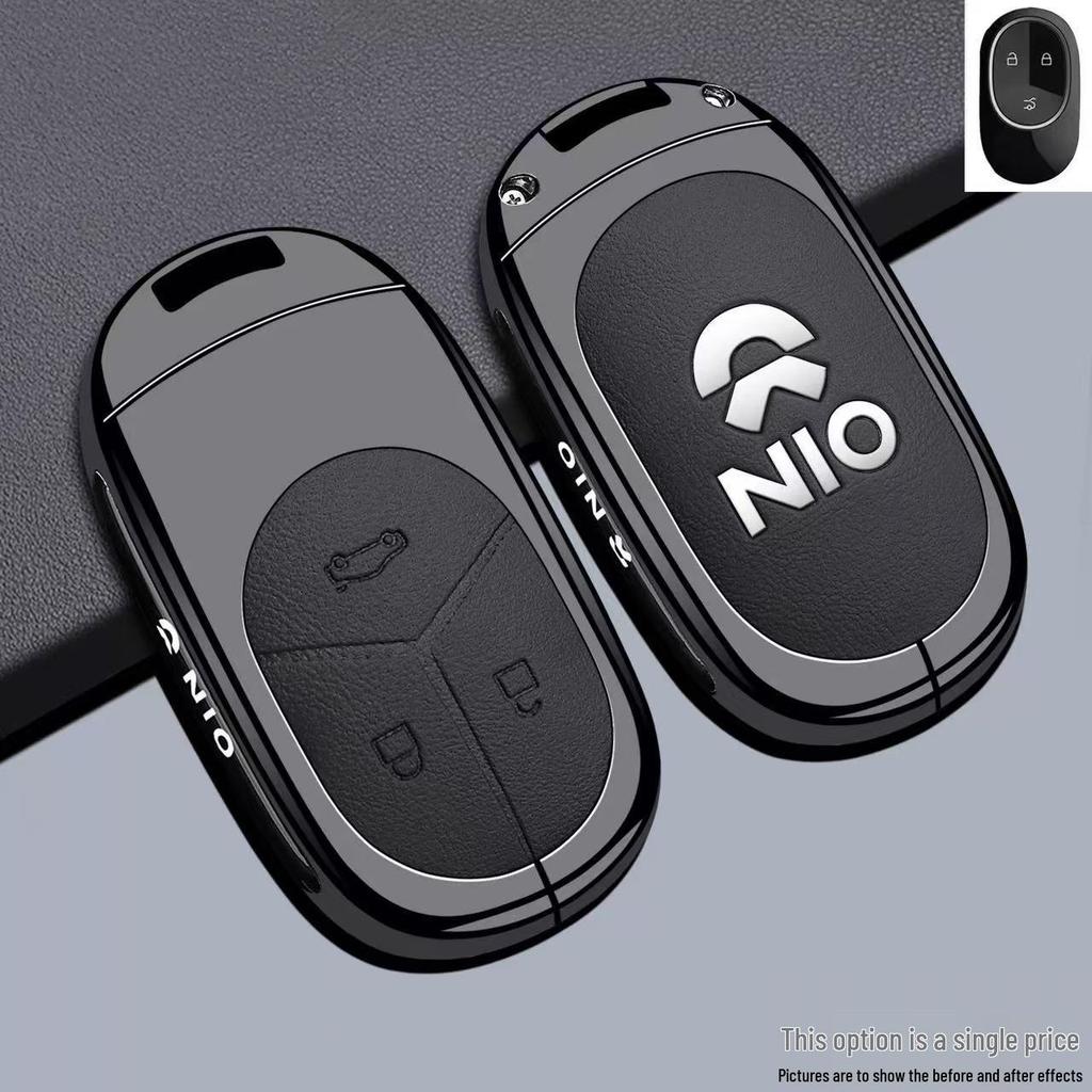 Совместимый чехол для ключей для Nio ES8, нового ET5, ET7, ET9, EC6, ES6, EC7, ES7 - Чехол-пряжка для сумки автомобиля.