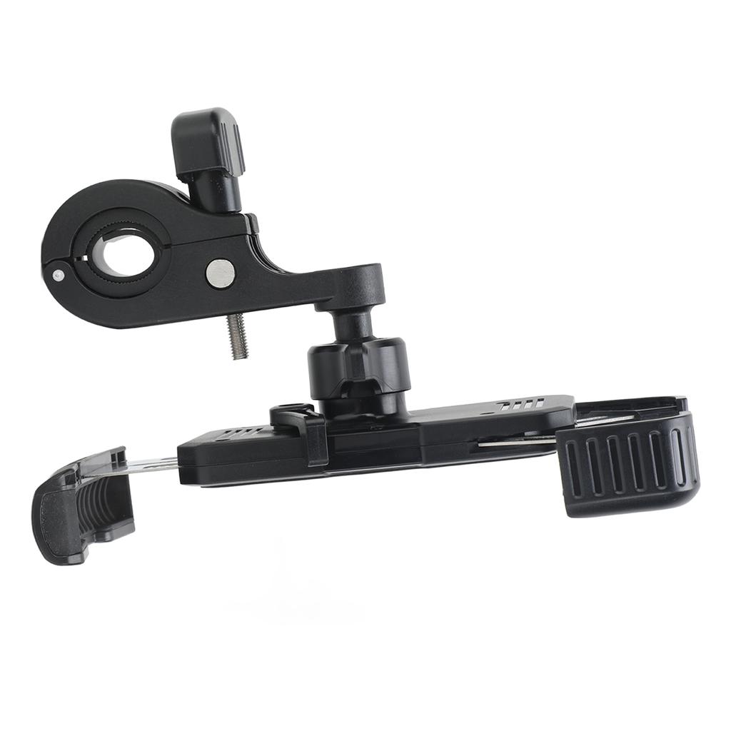Bike Phone Holder Mount Shockproof Mobile Phone Navigation Bracket for Motorcycle Electric Bicycle Black