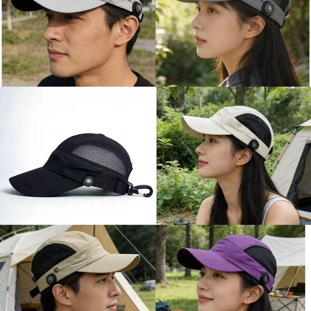 Adjustable Cycling Sun Hat Breathable Peaked Cap Fashion Trucker Cap Unisex