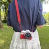 Наплечная сумка для камеры Canon EOS R50 R100 R10 с регулируемым ремнем, текстура ладони, ударопрочный чехол, для беззеркальных и DSLR
