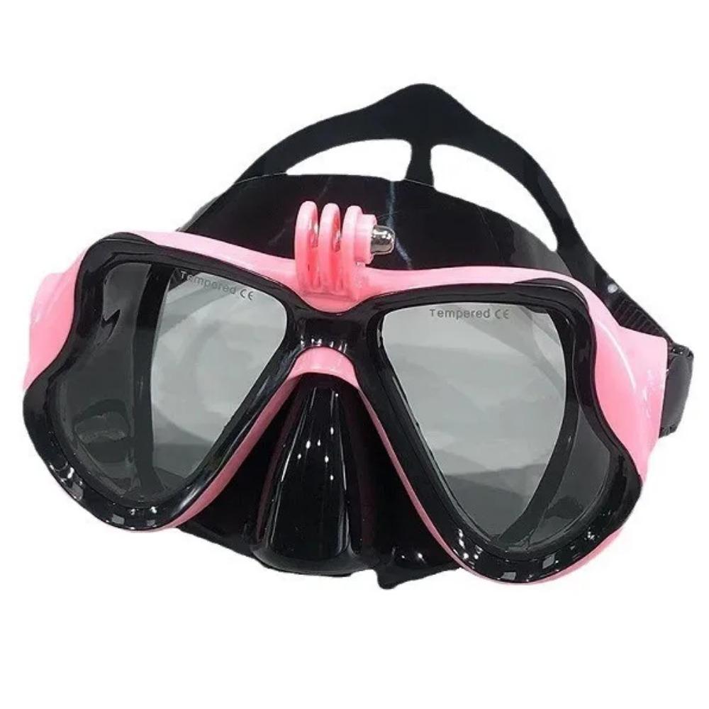 QYQ Профессиональная подводная маска для камеры, маска для дайвинга, очки для плавания, держатель для камеры для подводного плавания с трубкой для GoPro