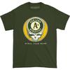 Мужская футболка Grateful Dead Oakland Athletics Steal Your Base Зеленая
