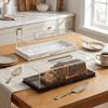 Dust-proof Cake Packaging Box Non-slip Bottom Bread Storage Container Cake Display Tray  Hotel