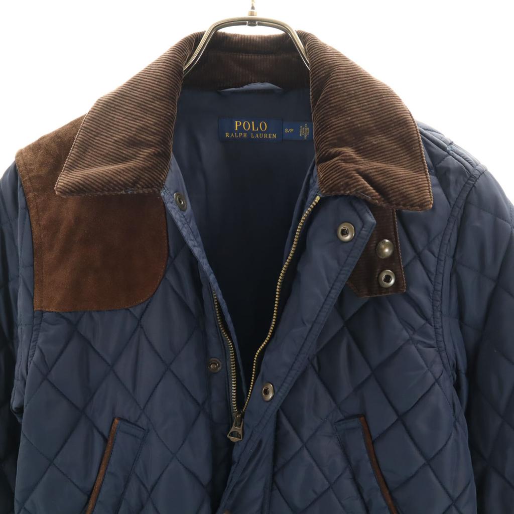 Polo Ralph Lauren Стеганая куртка S Темно-синяя Мужская Б/у