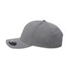 DESCENTE Logo Polyester Casual Duckbill Cap Unisex Couple Style Gray 56 peaked Gray S-M