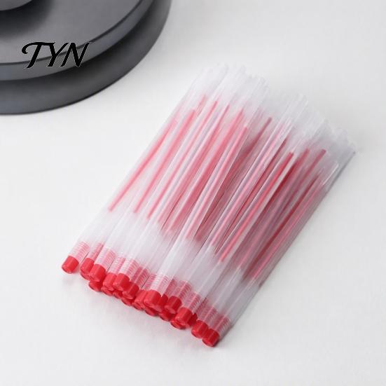 Needle Nib Gel Pens 12PCS Smooth Ink Pens, Quick-drying 0.5mm Fine Point Minimalist White Frosted Grip for Office And School Supplies Non Slip Writing