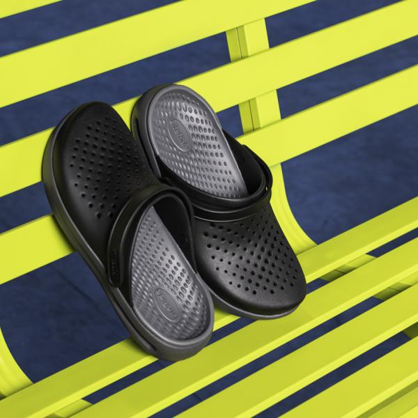 Crocs Imagination Clog Sandal Slipper Black 209964 001