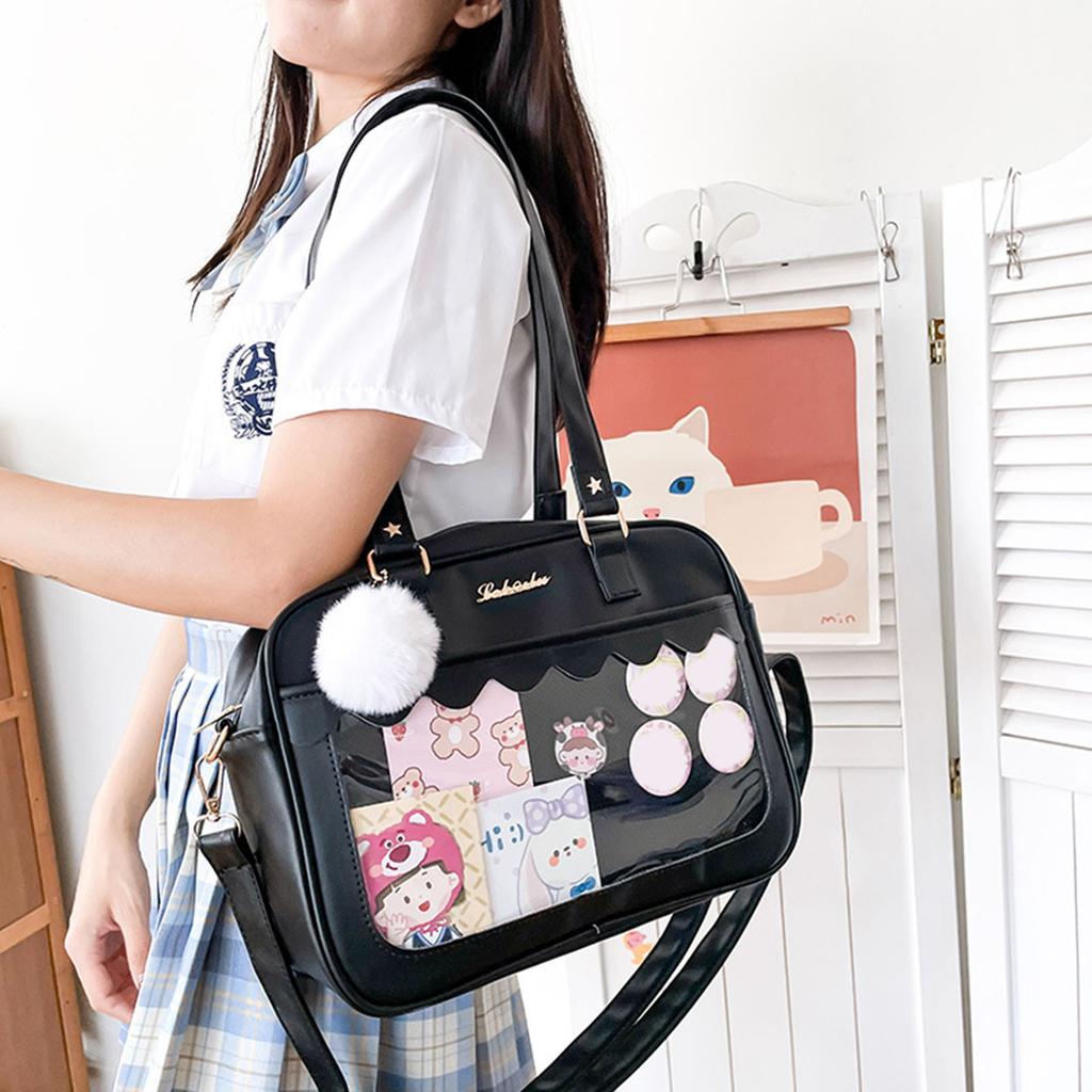 Сумка через плечо для женщин из искусственной кожи Itabag Прозрачная сумка JK Tote Сумка-тоут Сумки Ita bag Crossbody Сумка