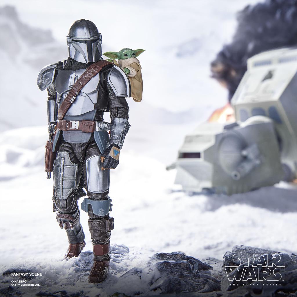 Hasbro STAR WARS Star Wars Black Series Star Wars/The Mandalorian and Groogoo The Mandalorian and Groogoo Deluxe Collection 15cm Action Figure G2514