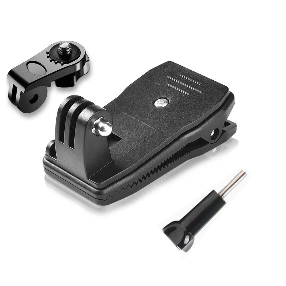 Backpack Strap Clip 360 Degree Rotation Hat Belt Clamp Mount For Gopro Hero 11 10 9 8 Action Camera Accessories