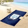 Preston North End Fc Print Beach Towel, Large Soft Quick Dry Towel for Beach Camping Swimming