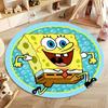 Best Seller! Classic Cartoon Doraemon Print Round Carpet Surprise Gift for Boys and Girls Bedroom Mat Living Room Sofa Study Rug