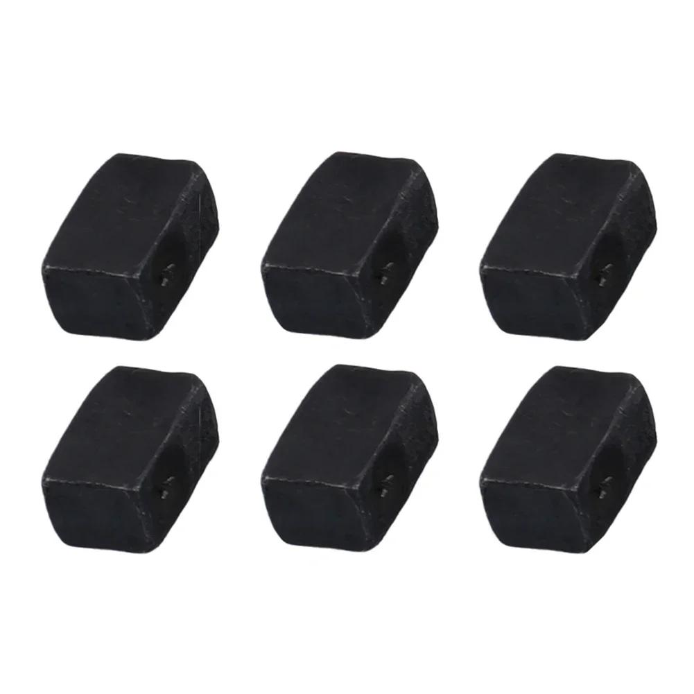 6pcs Elecrtric Guitar Tremolo Bridge Saddle Insert Lock String Iron Block High Quality For Floyd Rose Electric Guitar Accessorie