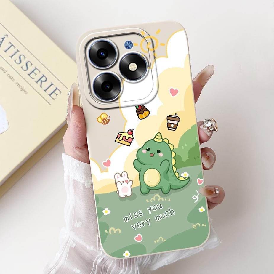 Чехол для Infinix Smart 8 X6525 Стильный чехол с конфетным рисунком Ударопрочный чехол для телефона Для Infinix Smart 8 Pro Smart8 Plus Мягкие чехлы