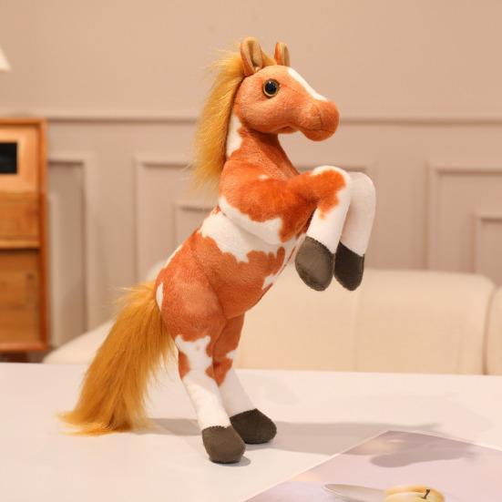 Плюшевая кукла Лошадь Милый жеребенок Мягкая игрушка Пони Мягкая игрушка Приятная для кожи Удобная День рождения