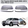 Автомобильные аксессуары хром накладки на зеркала заднего вида карбон накладки на дверные зеркала отделка стиль наклеивания для Toyota RAV4 Xa30 2005 2006 2009 2011 2012