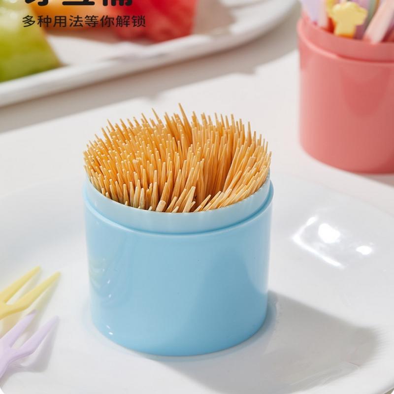 50Pcs/Box Dopamine Food Picks Mini Forks For Kids Fruit Fork Bento Box Bento Accessories Food Decoration Fork Food Picks For Kid
