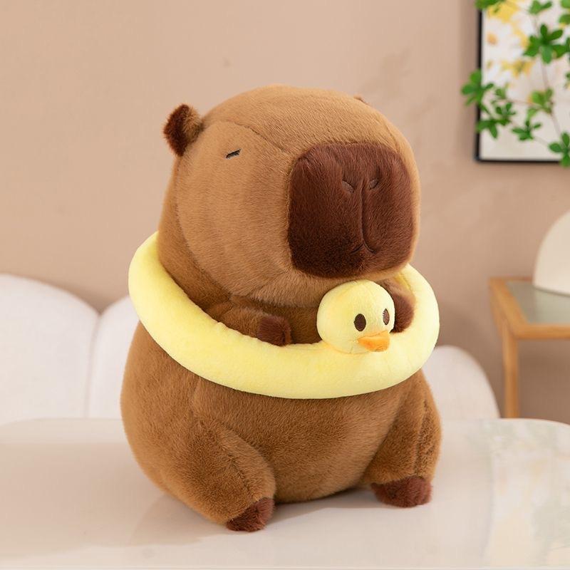 Capibara Bracelet Capybara Snaps Plush Toy Birthday Gift Arms Clasp Doll Hairy Snaps