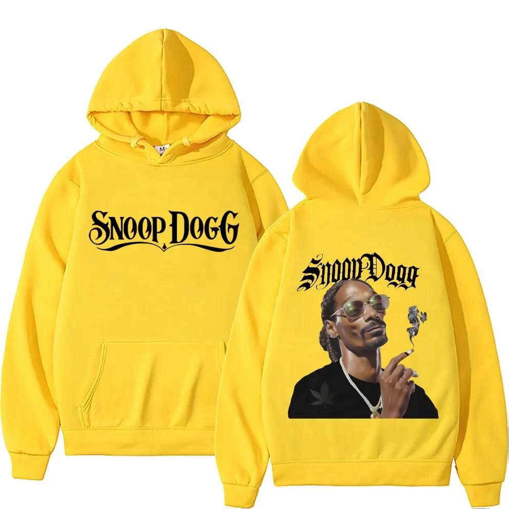 Women's New Fashion Y2K Long Sleeved Pullover Hoodie Streetwear Snoop Dogg Graphic Hoodie Women's Casual Hip-hop Style Hoodie
