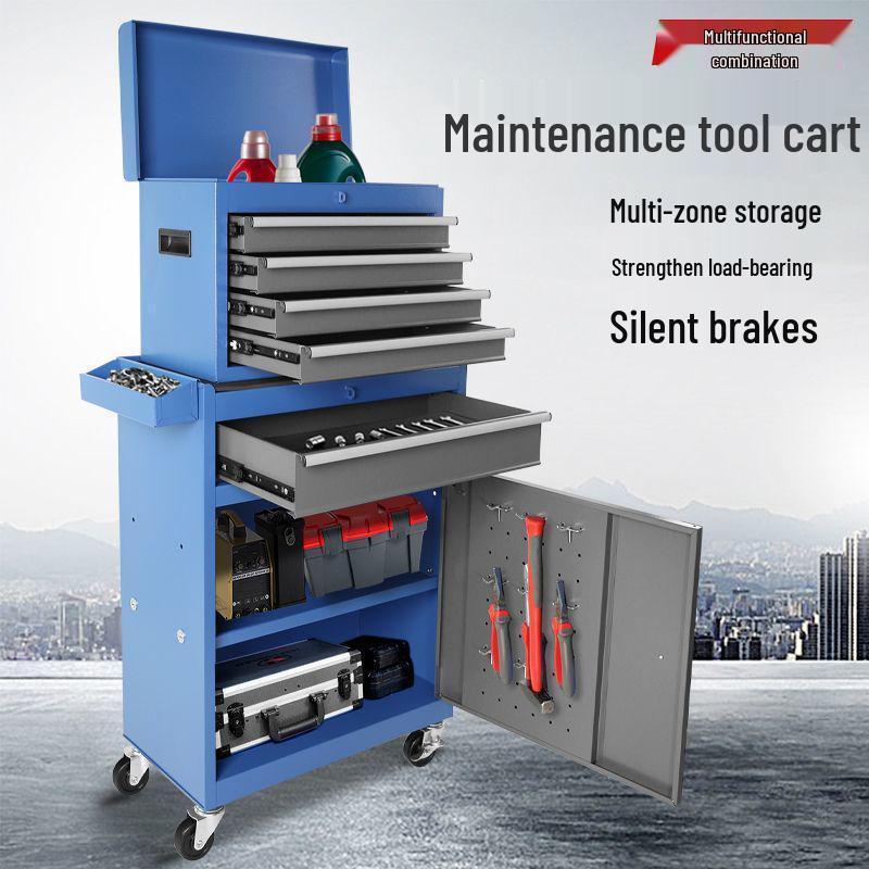 Heavy Duty Mobile Tool Cart for Workshop Maintenance