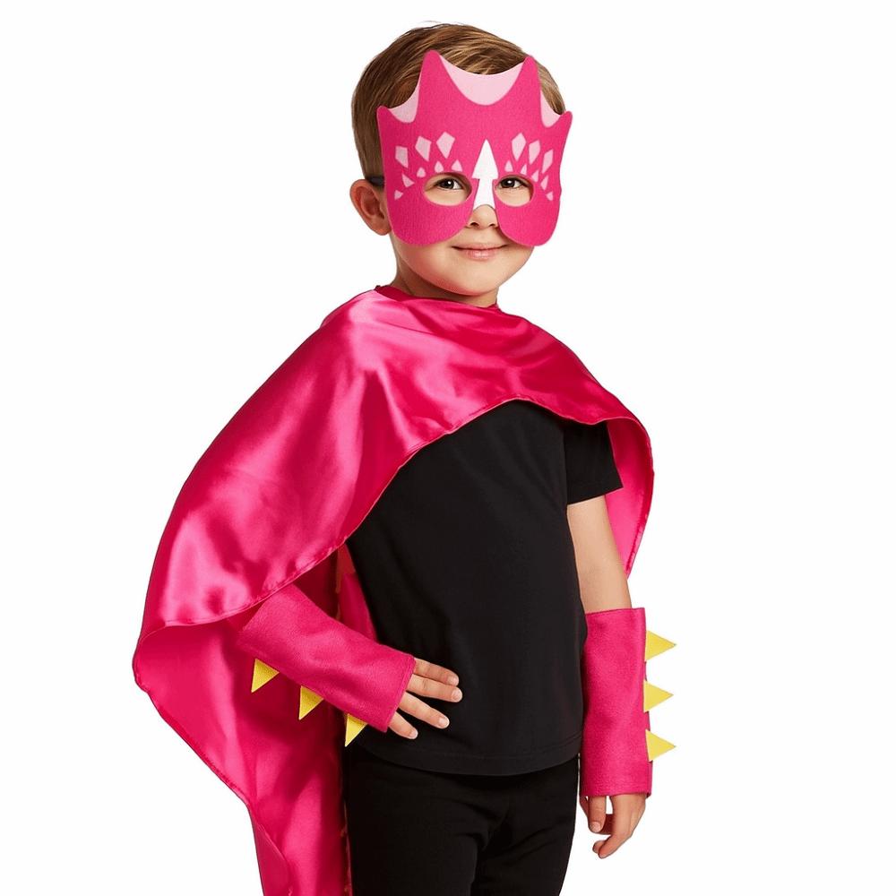 Golves Dragon Cloak Hooded Cape Dinosaur Costume Fancy Halloween Kids Costume  Kids