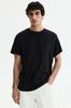 Футболка HM Regular Fit, черная