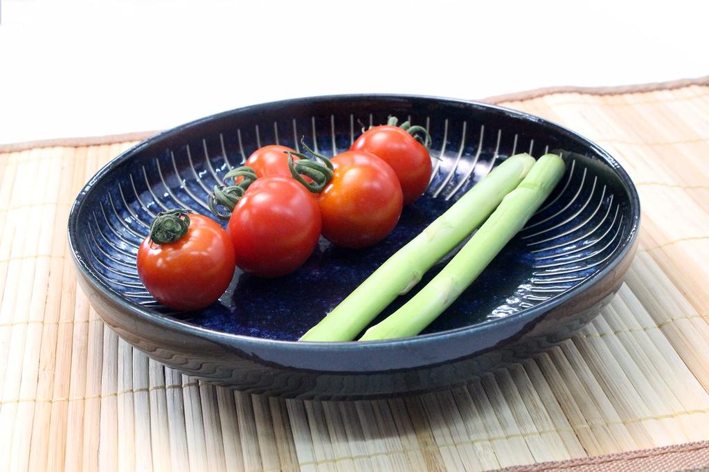 New Old House Cafe Enhance Your Ingredients and Dishes with Tokusa Sakura Kaihei Set [Commercial Set] Series Water-Repellent Pasta, (Ocean Blue),