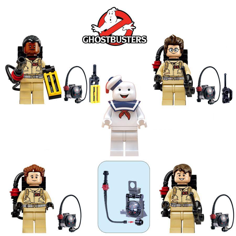 Ghostbusters Assembly Puzzle Diy Childrens Toy Building Minifigures Blocks