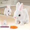 1 комплект детская электронная плюшевая игрушка для собак ходячий интерактивный щенок кролик