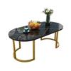 Oval Coffee Table Small Apartment Simple Modern Living Room Home Low Tables Nordic Light Luxury Creative Marble Sofa Side Table