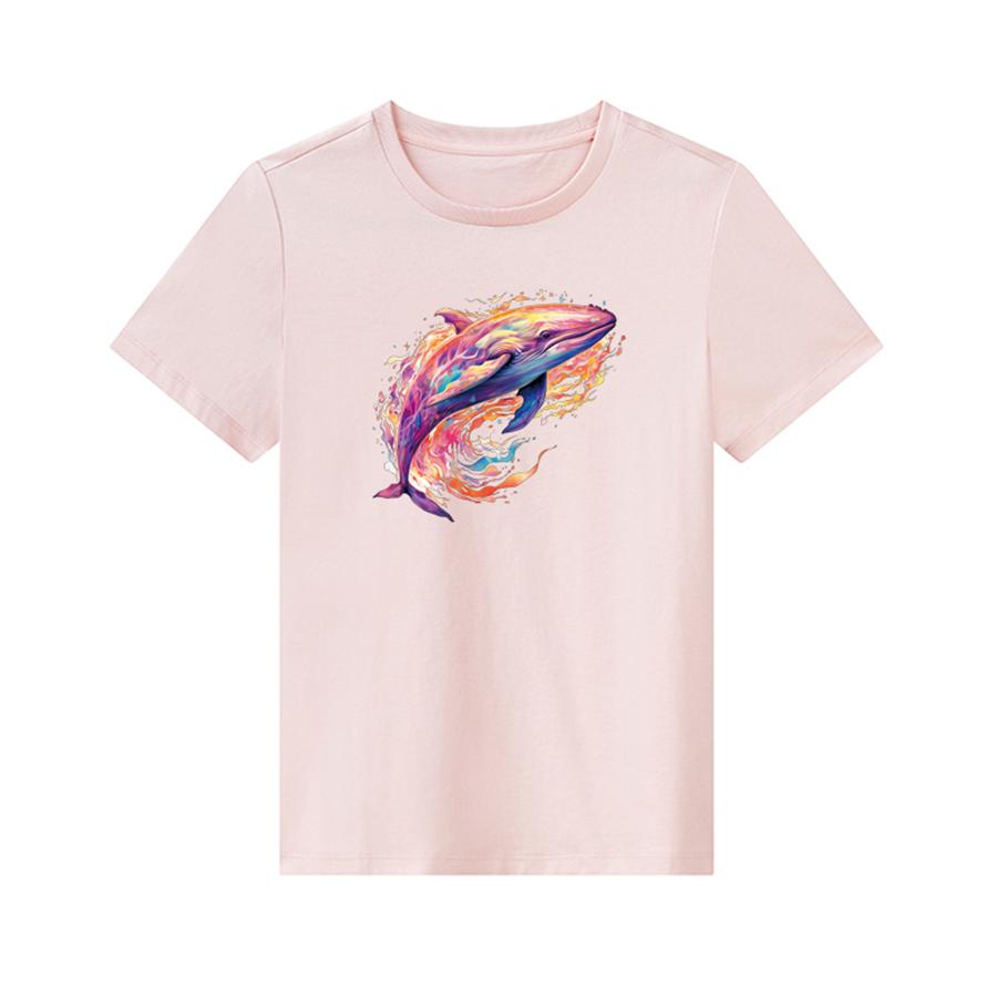 1/2 шт. гигантский кит, бродящий вокруг наклейки с теплопередачей, цветные наклейки с морскими животными своими руками для одежды, изготовления футболок, украшения подушек