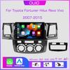 2din Android10 автомобильный радиоприемник мультимедийный плеер Carplay Auto GPS навигация DSP BT RDS для Toyota Fortuner Hilux Revo Vivo 2007-2015