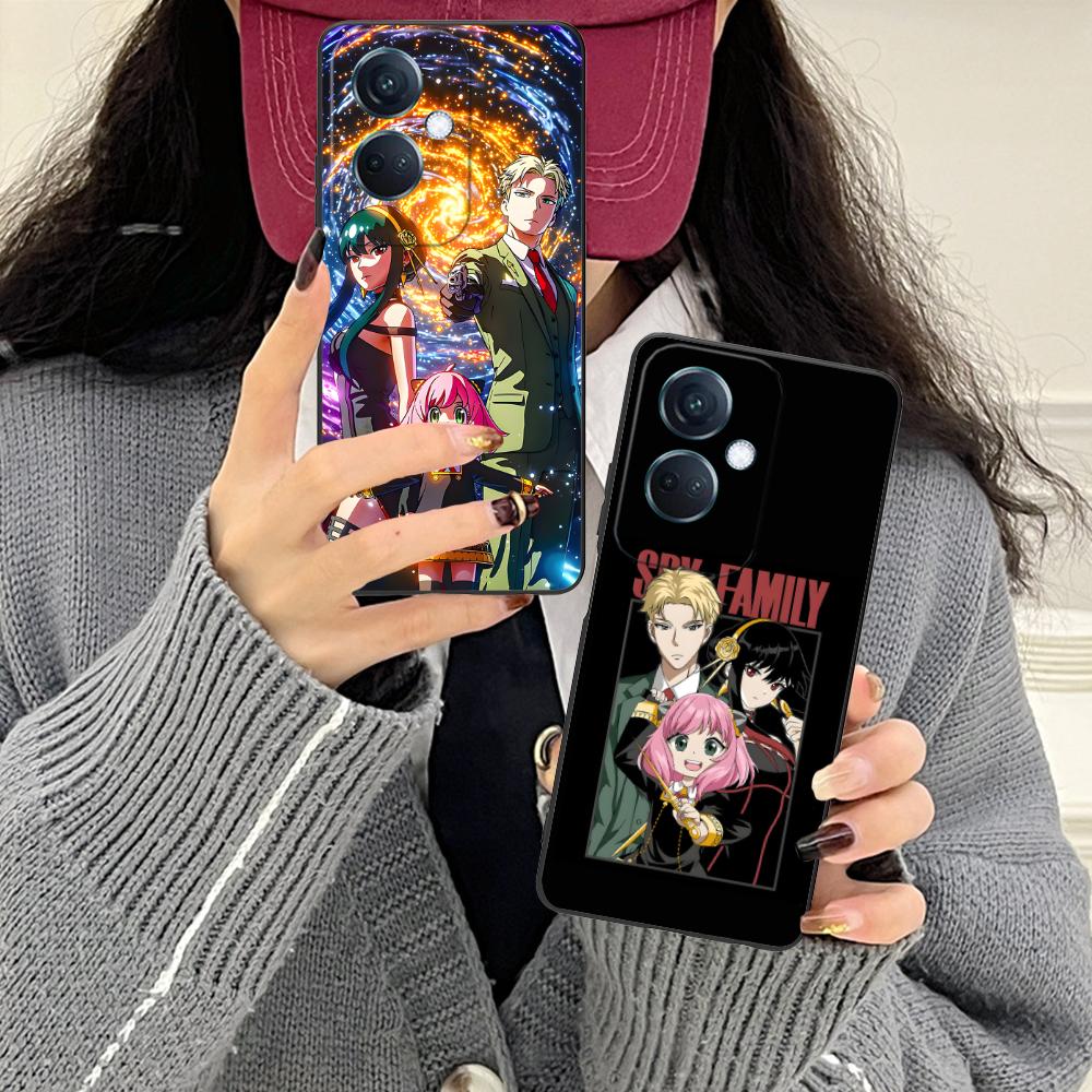 Чехол для мобильного телефона Anime Spy Family для OPPO Reno 14 13 12 11 10 9 8 7 6 5 F T Pro 5G Цветной печатный чехол Роскошный чехол Красивый