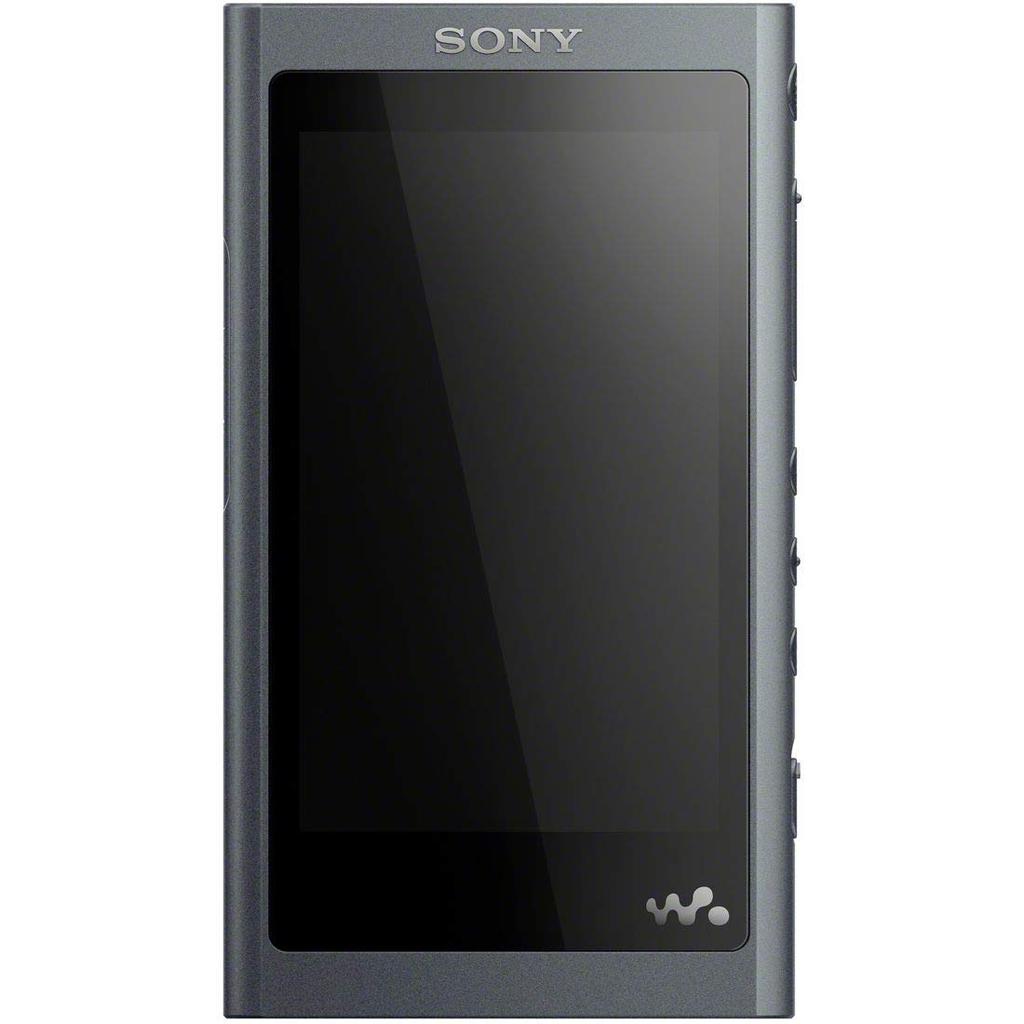 Sony Walkman серии A MP3-плеер емкостью 16 ГБ, Bluetooth, совместимость с microSD, поддержка высокого разрешения, до 45 часов непрерывного воспроизведения, модель 2018 года, сероватый