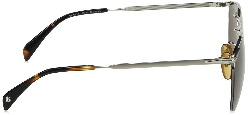 By David Sunglasses DB Silver 55 [Eyewear Beckham] 1001/S Men's