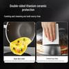 COOKER KING 316L Двойной титановый сотовый антипригарный вок