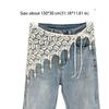 Bohemian Tassel Knitted Triangle Scarf Countryside Style Ethnic Style Crochet Flower Scarves Clothes Decoration White