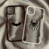 Case For Samsung Galaxy A06 A16 A54 A35 A15 A55 A52 A34 5G S24 S23 S22 Ultra S24 FE S25 Bat Spider Pattern Shockproof Cover