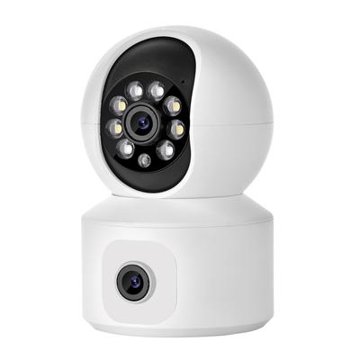 Беспроводная камера безопасности 1080P HD, Wi-Fi-камера, 3-мегапиксельная камера с панорамированием/наклоном и ИК-ночной отслеживанием движения на 360 градусов