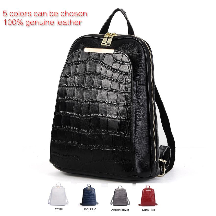 Женская сумка рюкзак из натуральной кожи