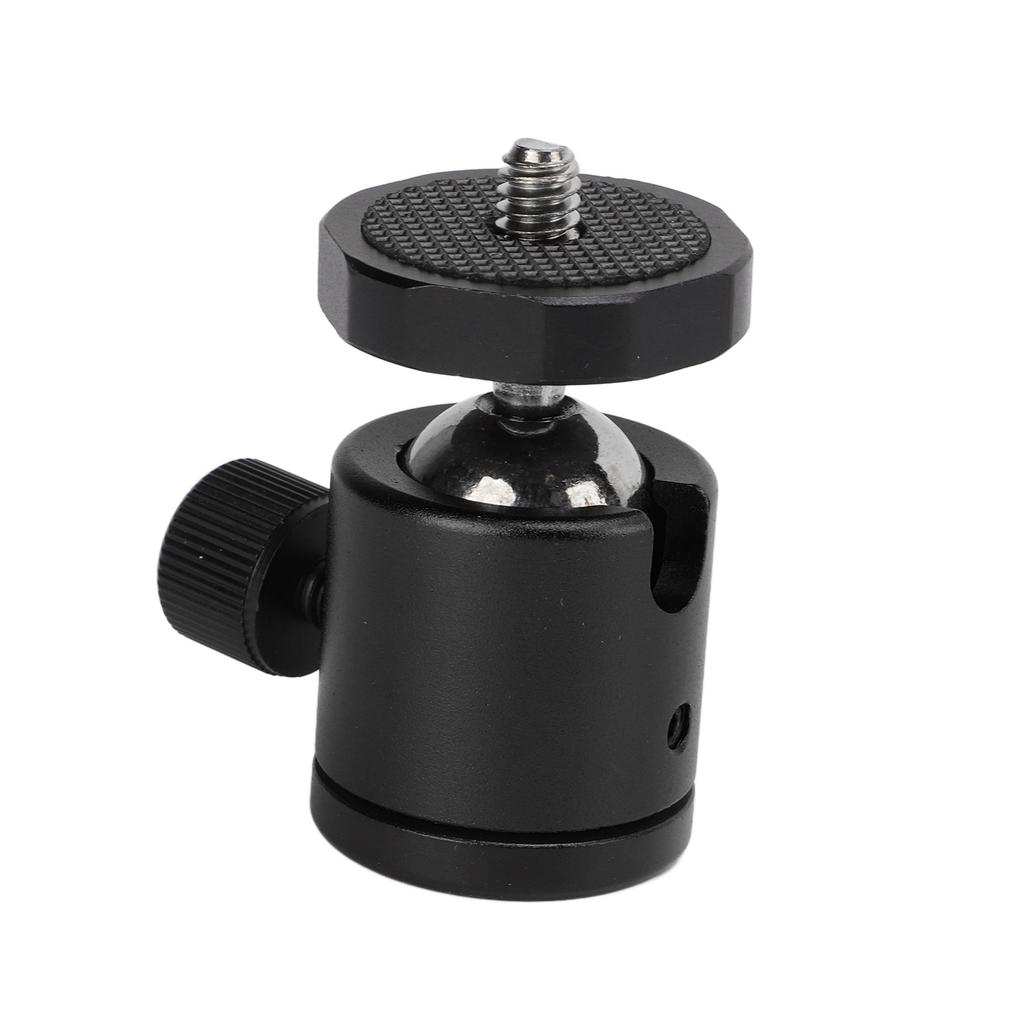 Штативная шаровая головка Крепление для камеры Алюминиевый сплав Вращение на 360 градусов Универсальная для штатива Зеркальная камера