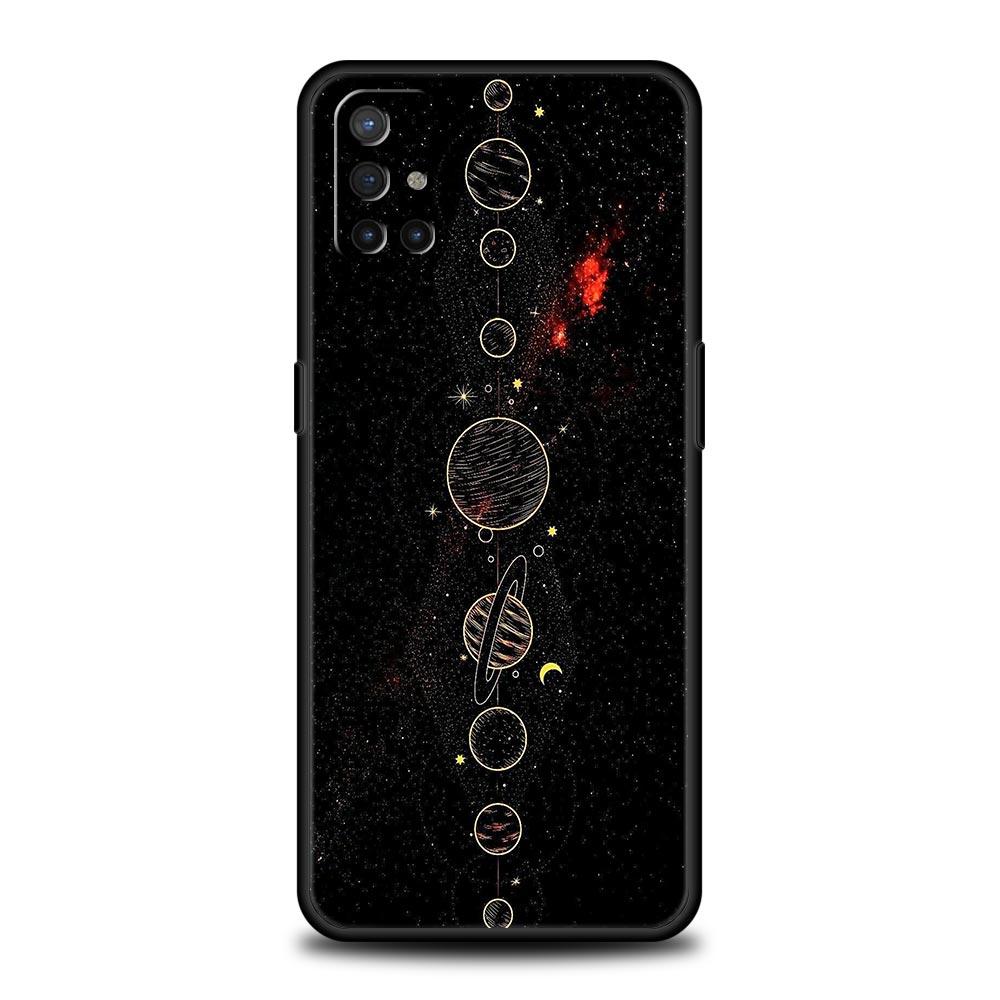 Звездное небо планета космос искусство Чехол Для OnePlus 13 12 11 10 9 8 7T Pro 13R 12R 10R 9RT 8T Nord N200 N30 2T CE 2 3 5G Lite Обложка