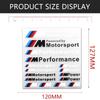 1 шт. Автомобильная наклейка M Performance Power Motorstport Для BMW M Наклейка X1 X3 X4 X5 X6 X7 e46 e90 f20 e60 e39 f10 f30 Автомобильные аксессуары