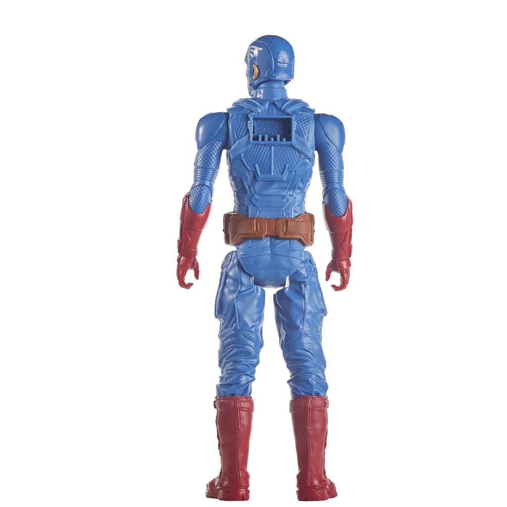 Hasbro Marvel Серия Titan Hero Мстители Капитан Америка Экшн Экшн Игрушка Мстители для детей от 4 лет и Аутентичная фигурка, 12 дюймов (30 см) Фигура, Вверх,