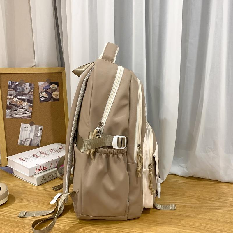 Рюкзак в студенческом стиле, женский школьный ранец, вместительный школьный ранец для учеников средней школы