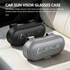Car Sun Visor Sunglasses Glasses Case Glasses Holder Clip Box For Lexus CT ES GS NX IS250 RX350 IS200 LX570 UX250h CT200hOQ9 