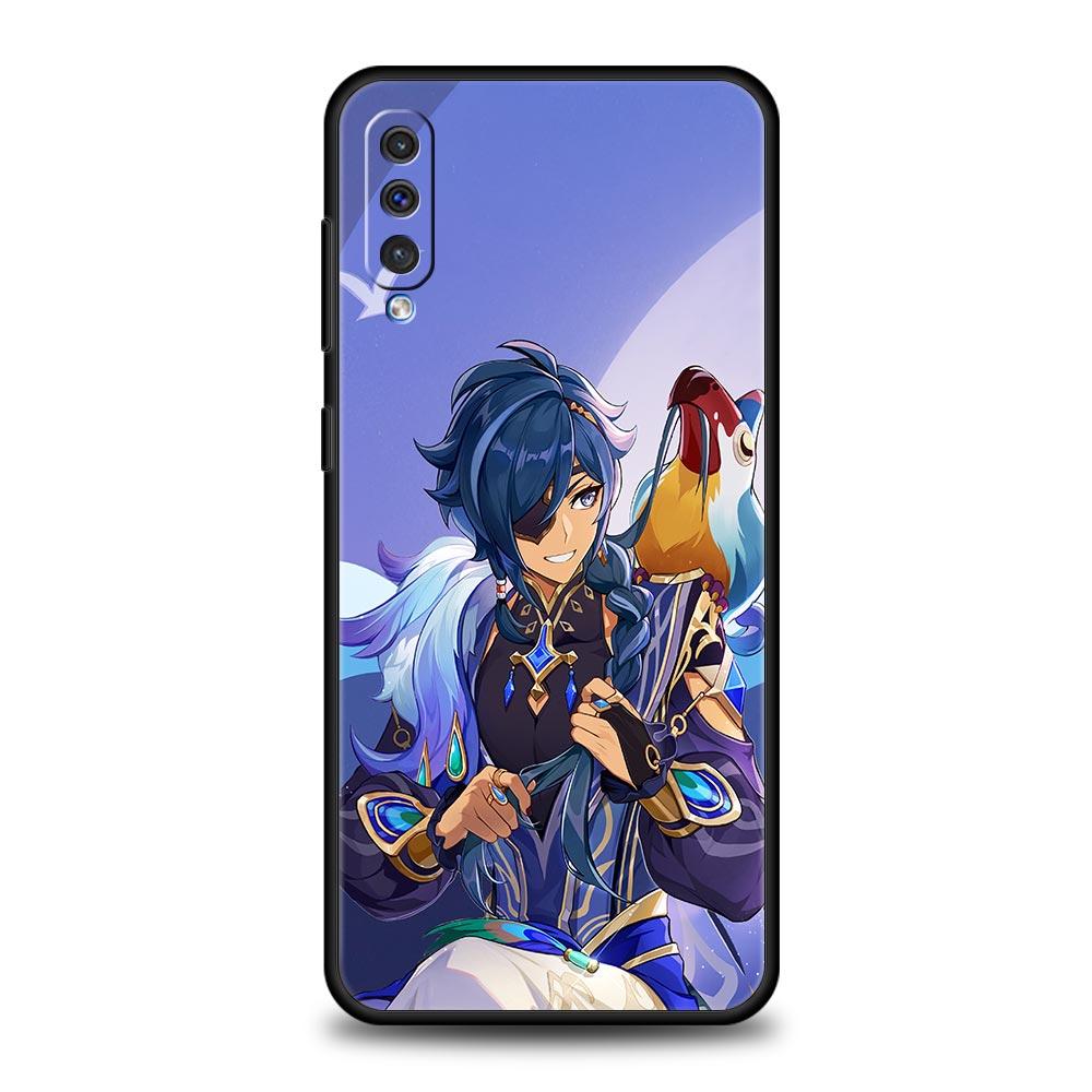 Чехол Honkai Star Rail Genshin Impact для Samsung A54 A52 A14 A50 A70 A30 A40 A20S A20E A02S A12 A22 A34 A42 A32 5G A04s